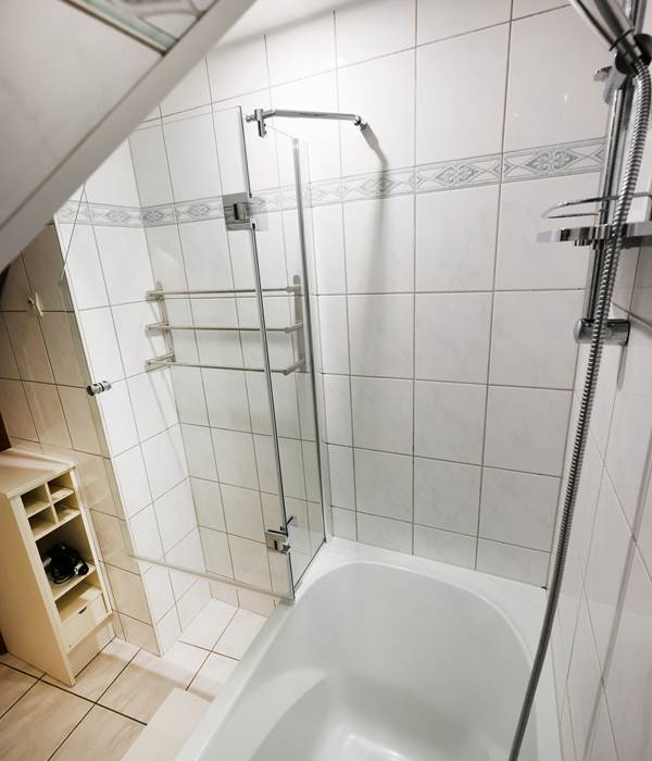 la salle de bain.