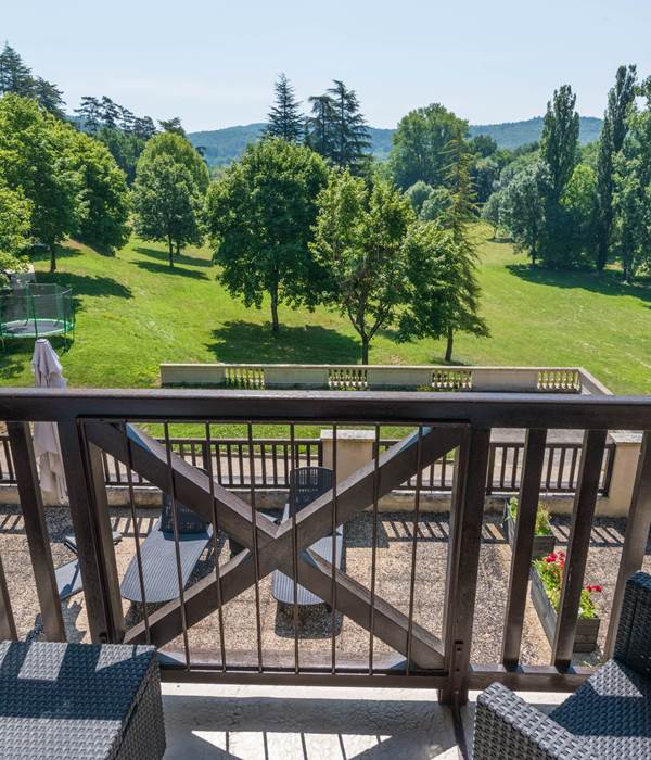 Junior suite et gîte de charme 35/36 chambre ou séjour vue parc