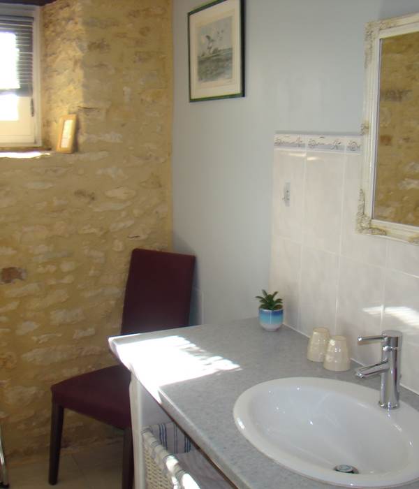 Salle de bain Chambre Prune
