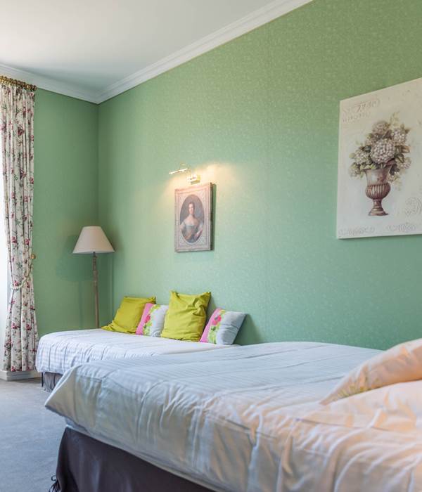 Chambre Verte Château double ou quadruple