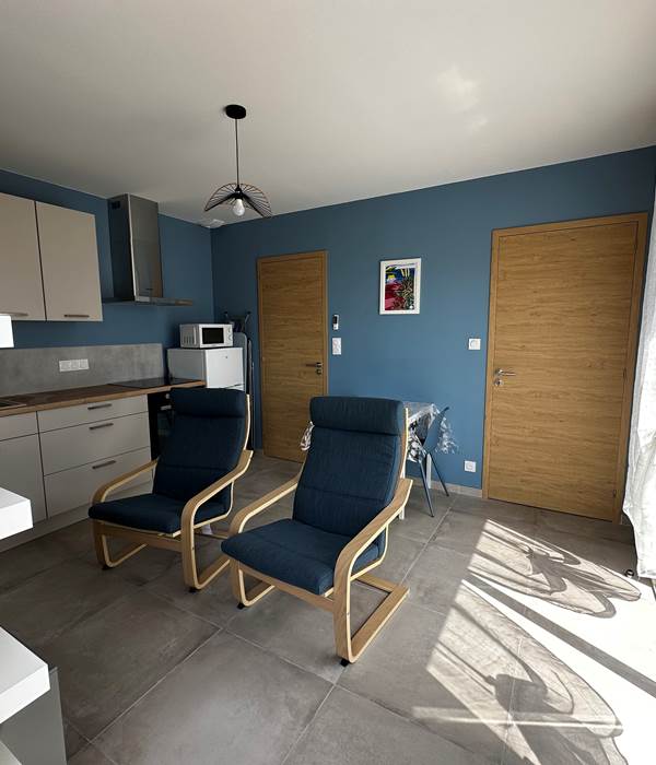 Logement 1 LE MAINE LOREVA CONSTANT vue piece de vie 2