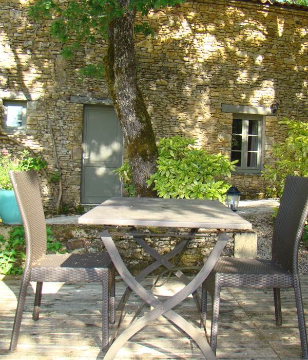 Terrasse chambre prune