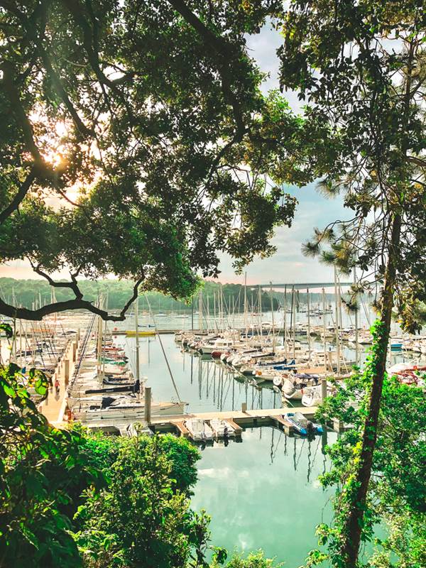 Vue sur le port de Bénodet à 500m-gallery-offer
