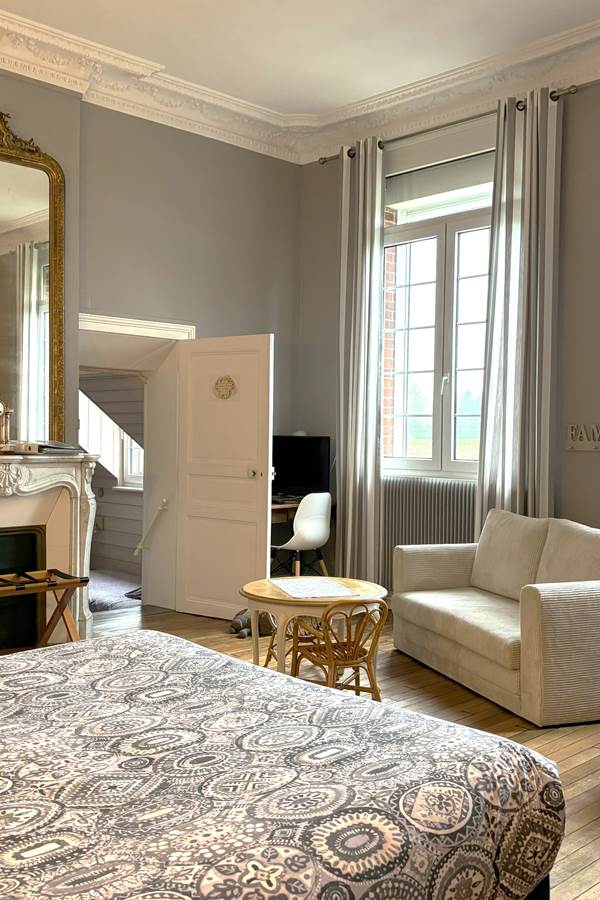 48 m2 pour cette chambre familiale