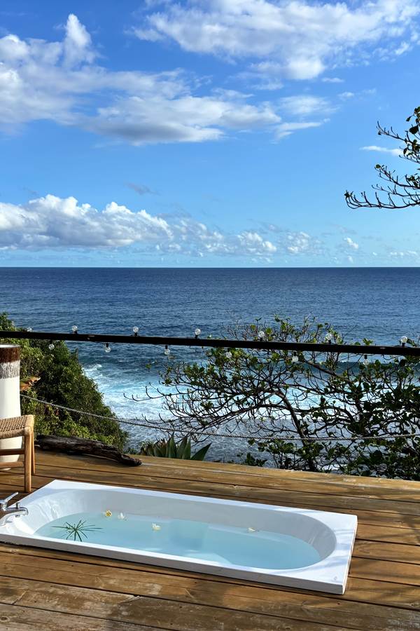 Baignoire vue mer