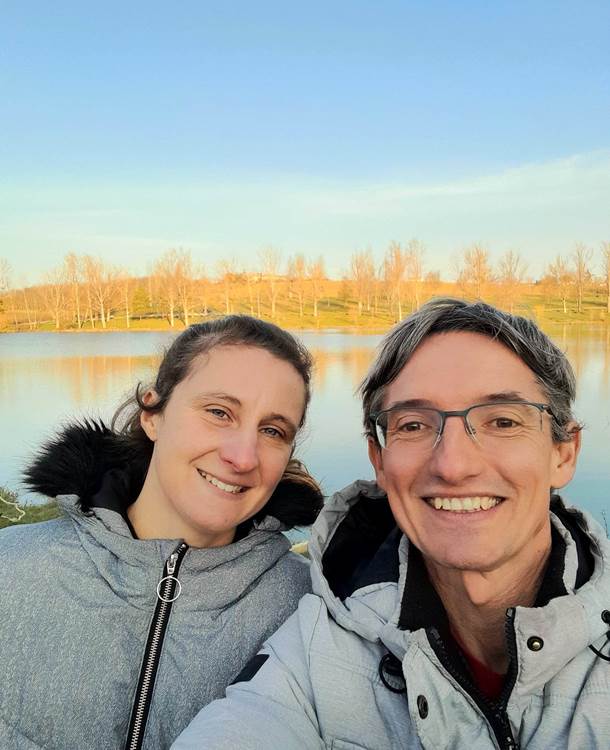 Kathalyn et Vincent les gérants
