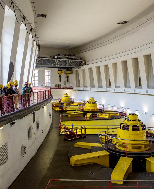 Salle des machines