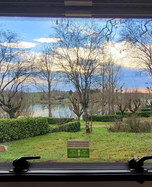 Vue depuis le camping