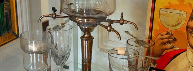 service Abscinthe avec fontaine