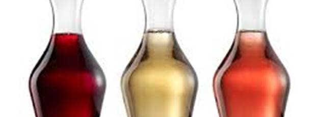 Vin Pichet 25 cl de Rouge (Côte du Rhone),  blanc du Jura (Chardonnay ou Tradition) ,  rosé (Côte de Provence)