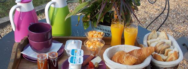 Domaine du Gué du Roi Plateau Petit Déjeuner