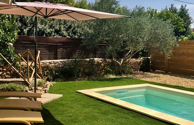 Piscine privée la boheme