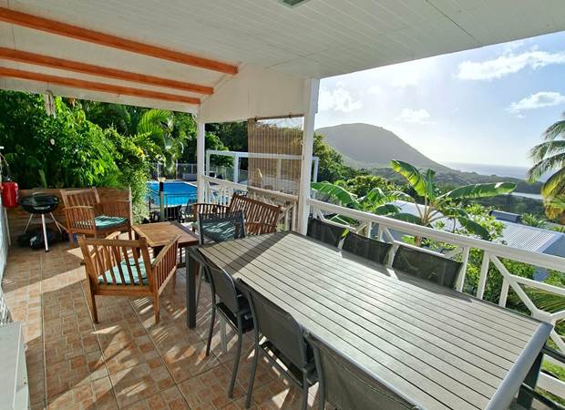 Villa KAWAN - Vue de la terrasse