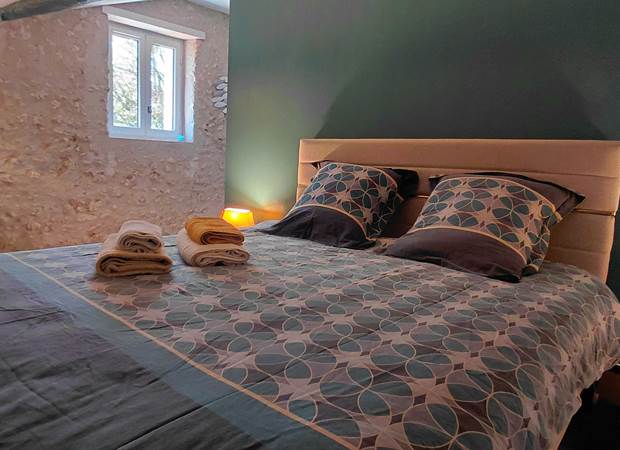 Chambre double gîte les Ecureuils