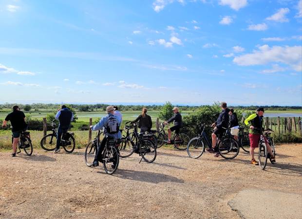 Balade a` ve´lo en Camargue - De´couverte de la nature et des marais