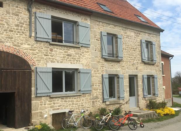 Le gîte d'étape et cycliste