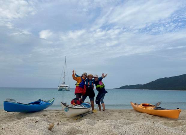 Abbartello kayak Corse Cupabia