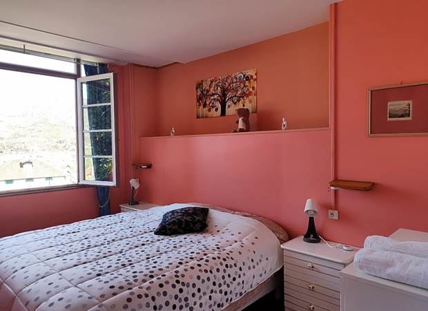 Chambre double avec vue sur les montagnes