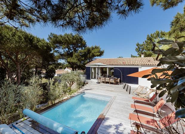 Villa La Canopée piscine terrasse
