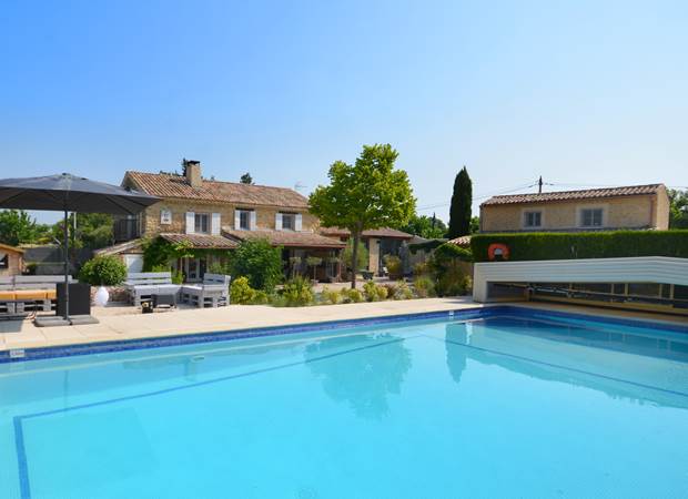 la mas provencal et la piscine
