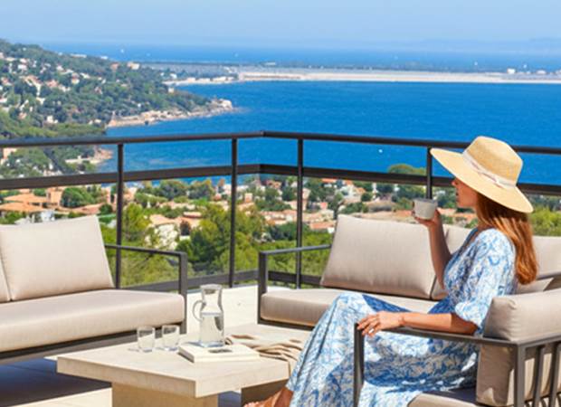 Vue depuis la terrasse
