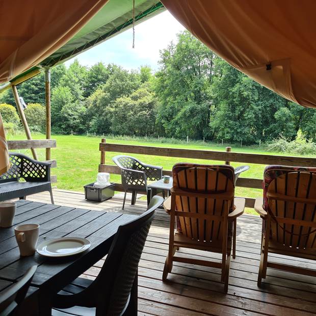 SF3 uitzicht vanuit tent