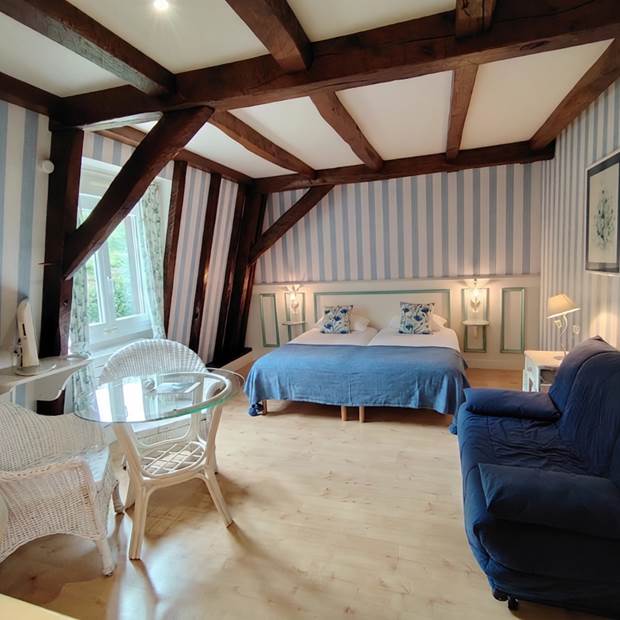 Chambre privilège twin climatisée, vue nature