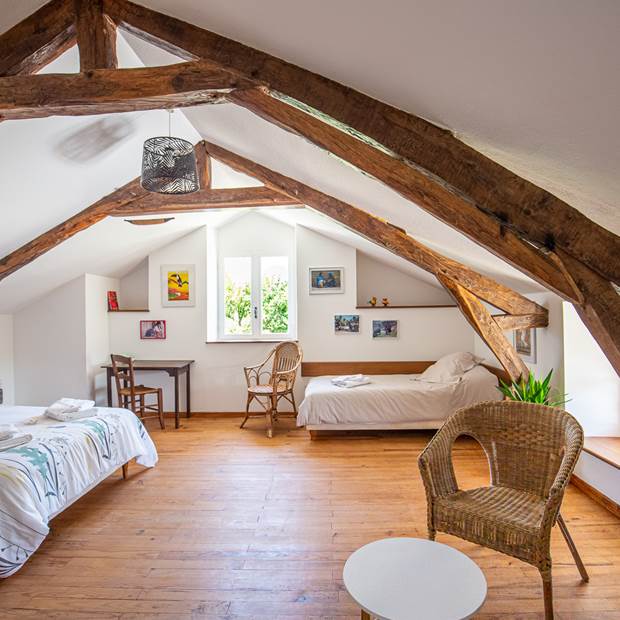 vue d'ensemble de la chambre du Condor