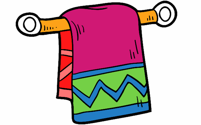 serviette-de-main-la-maison-la-salle-de-bain-colorie-par-maely-95745