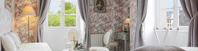 Chambre Pivoine château 3 de 2 à 4 personnes - 1er étage