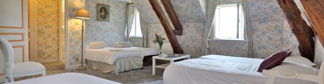 Chambre familiale 15 château 2 à 6 couchages