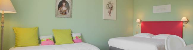Chambre Verte Château double ou quadruple