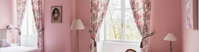 chambre rose