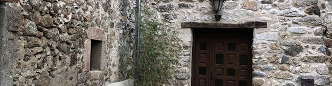 terrasse La maison des Tisserands Villefranche de Conflent