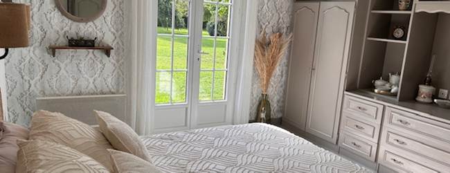 La vue sur la nature depuis la balle époque