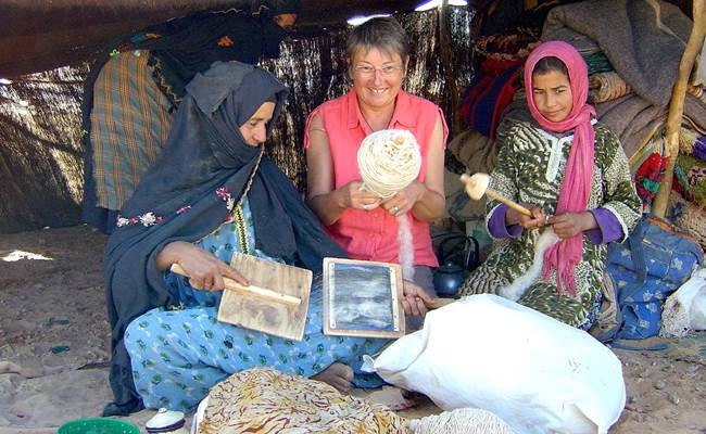 Dans un campement nomade