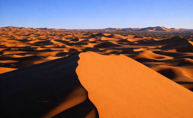 Les dunes de l'erg Chebbi