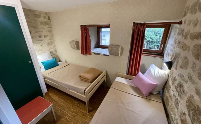 Chambre Twin Hostel Le Ty Bihui- Bed and Breakfast proche de Pontivy