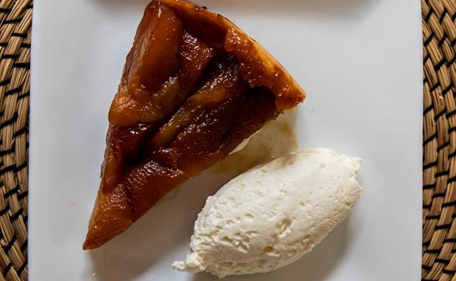 Tarte Tatin, Crème Fouettée au Mascarpone
