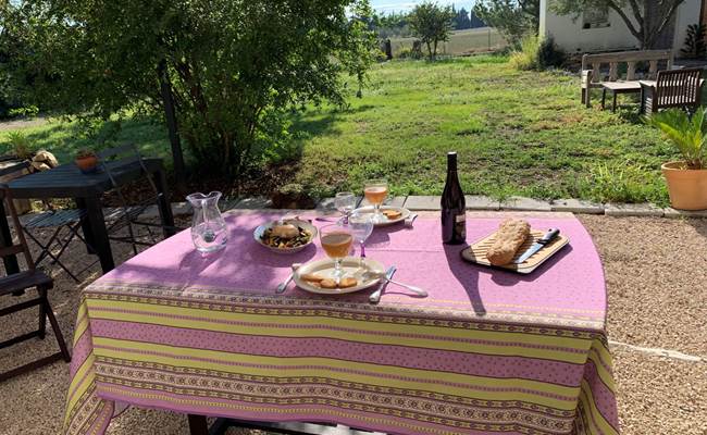 Un cadre d'exception pour un dîner fait maison