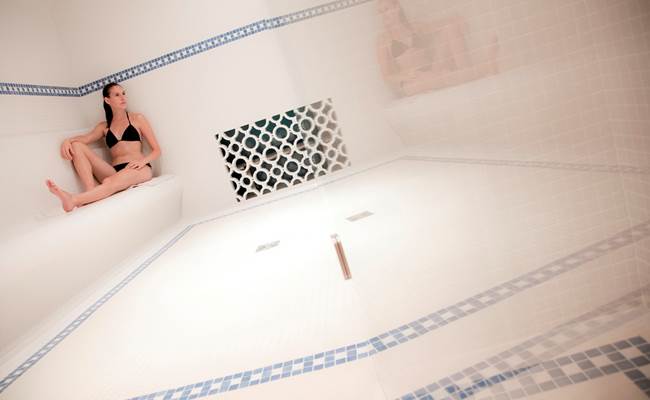 Le hammam à l'eau thermale !
