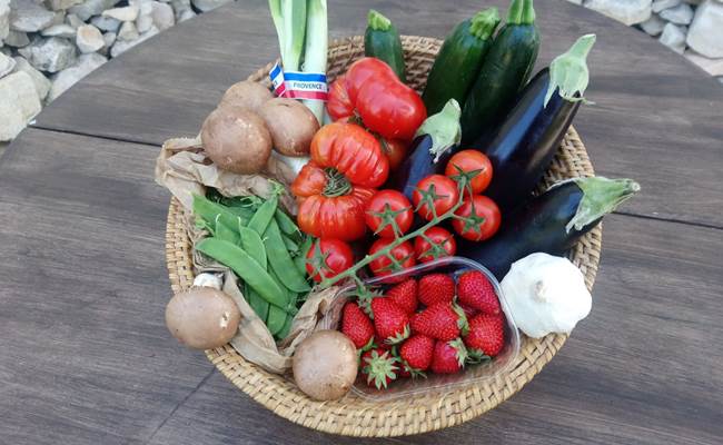 Retour de marché en été