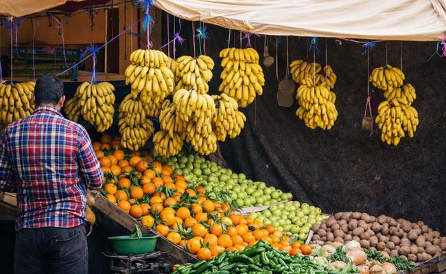 Les beaux fruits et légumes du souk