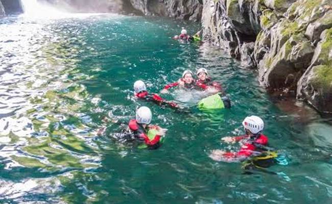 canyoning langevin