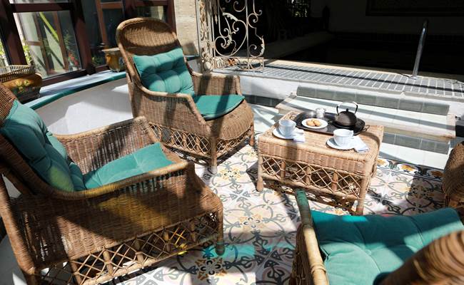 Solarium piscine intérieure dans le Vaucluse