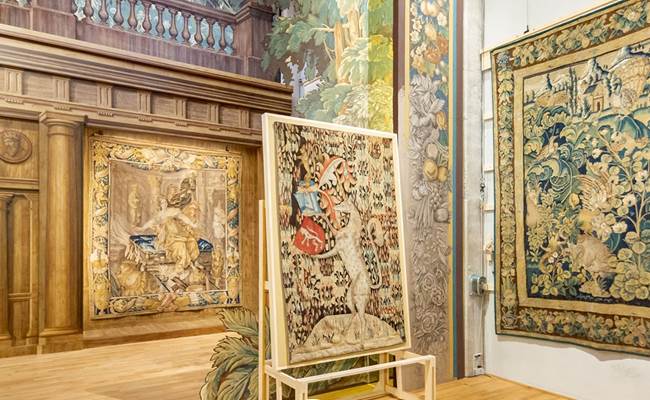 La Cité Internationale de la Tapisserie, parcours immersif à travers  l'histoire de cette tradition,
