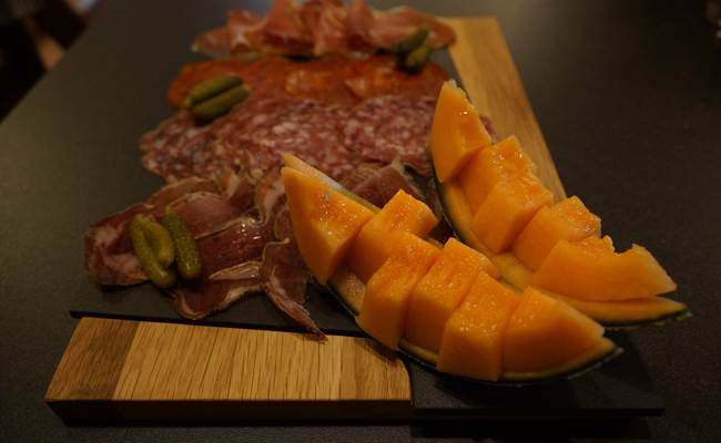 Planche charcuterie