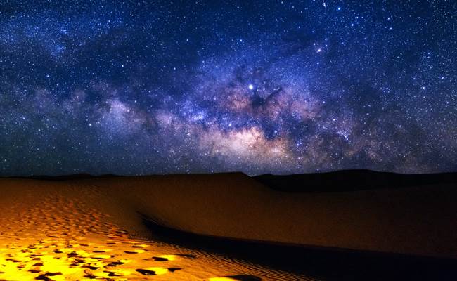 Une nuit sous les étoiles, dans le silence du désert