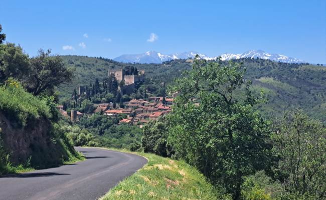 Arrivée à Castelnou