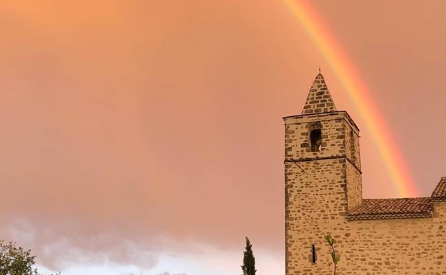 L'église romane du Vieil Aiglun
